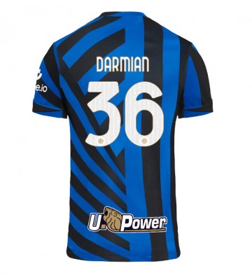 Inter Milan Matteo Darmian #36 Hemmatröja 2024-25 Kortärmad